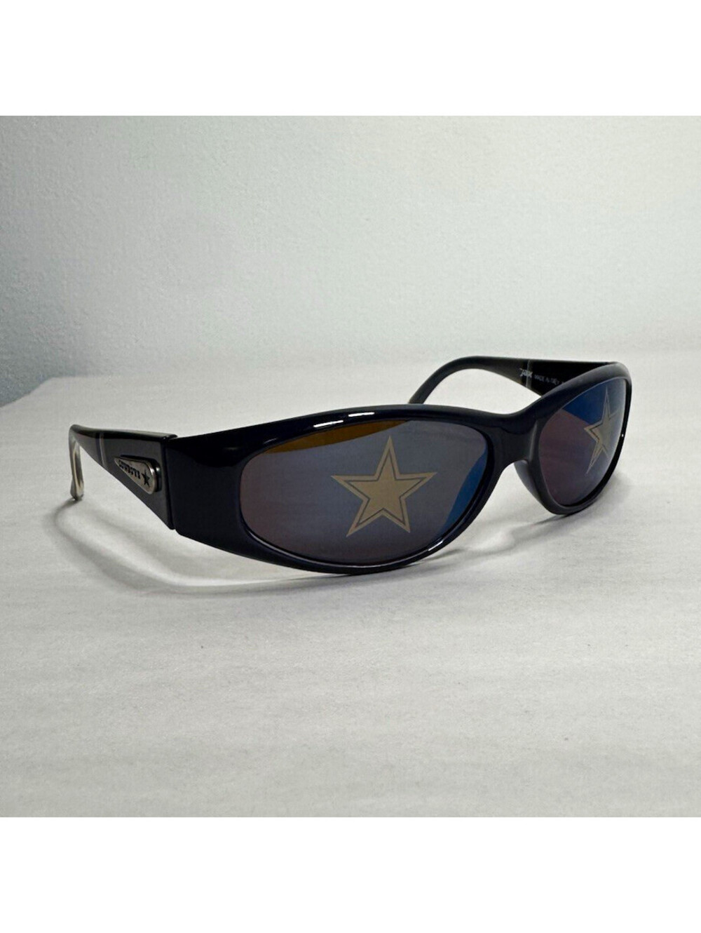 JAX Dallas Cowboys Sunglasses NFL Star Logo Lenses Made in Italy Wrap